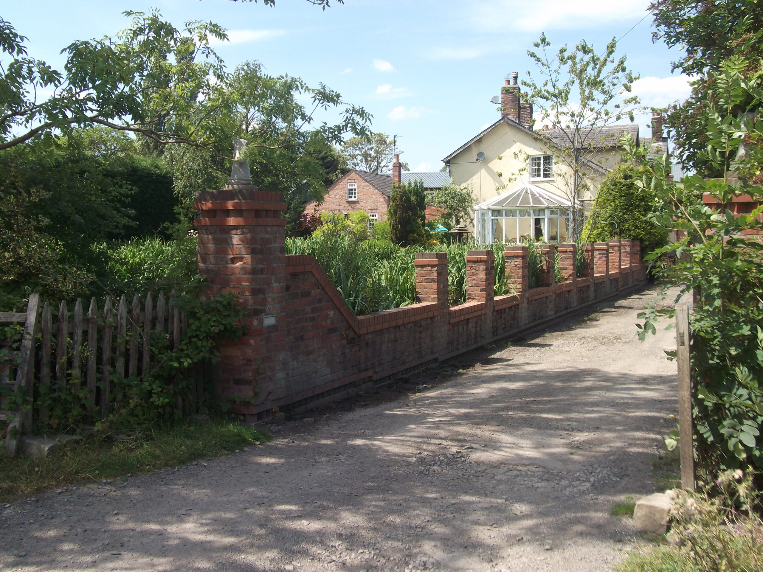 Farmhouse yard